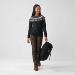 FJÄLLRÄVEN ÖVIK KNIT SWEATER W Damen - Wollpullover -Globetrotter 5637519784 c oevik knit sweater w fjaellraeven 24