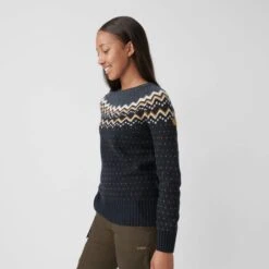 FJÄLLRÄVEN ÖVIK KNIT SWEATER W Damen - Wollpullover -Globetrotter 5637519784 e oevik knit sweater w fjaellraeven 24