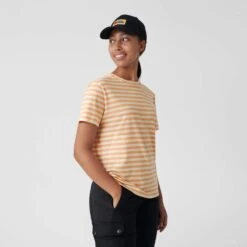 FJÄLLRÄVEN STRIPED T-SHIRT W Damen - T-Shirt -Globetrotter 5637912098 e striped tshirt w fjaellraeven 24