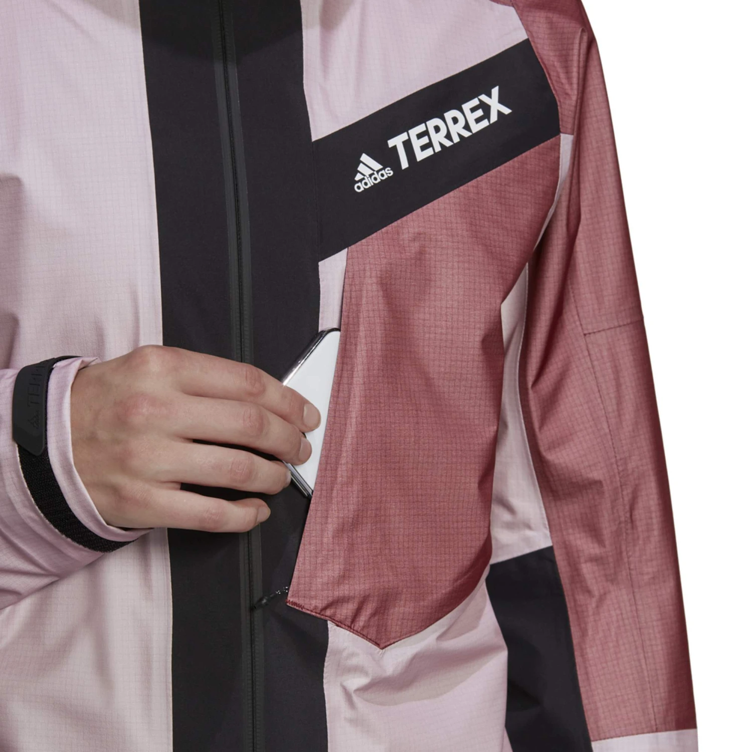 ADIDAS TERREX TECHROCK LIGHT JACKET Damen - Hardshelljacke 3 ADIDAS TERREX TECHROCK LIGHT JACKET Damen - Hardshelljacke – Bild 3