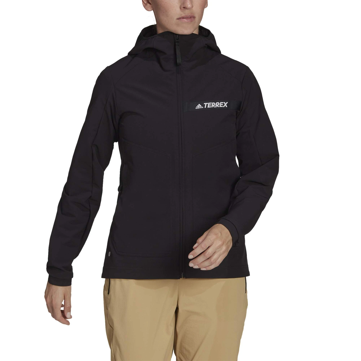 ADIDAS TERREX MULTI PRIMEGREEN SOFTSHELL JACKET Damen - Softshelljacke 6 ADIDAS TERREX MULTI PRIMEGREEN SOFTSHELL JACKET Damen - Softshelljacke – Bild 6