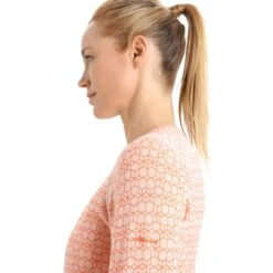 Icebreaker 250 VERTEX LS CREWE ALPINE GEO Damen - Funktionsshirt 10 Icebreaker 250 VERTEX LS CREWE ALPINE GEO Damen - Funktionsshirt -Globetrotter 5637954464 e 250 vertex ls crewe alpine geo icebreaker 24