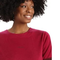 Icebreaker ZONEKNIT SS TEE Damen - Funktionsshirt -Globetrotter 5637954517 d zoneknit ss tee icebreaker 24