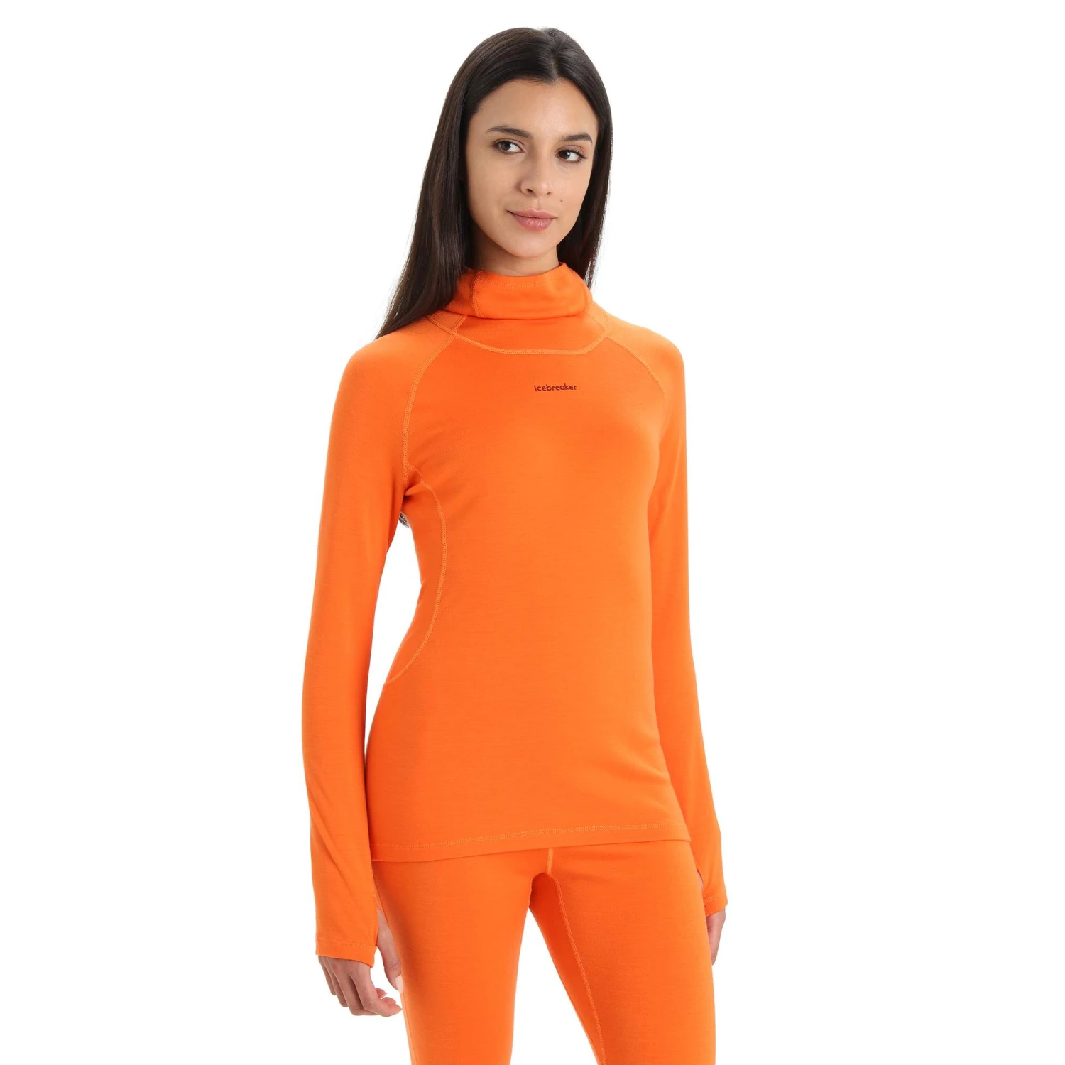 Icebreaker W MERINO LS ROLL NECK Damen - Funktionsshirt 2 Icebreaker W MERINO LS ROLL NECK Damen - Funktionsshirt – Bild 2