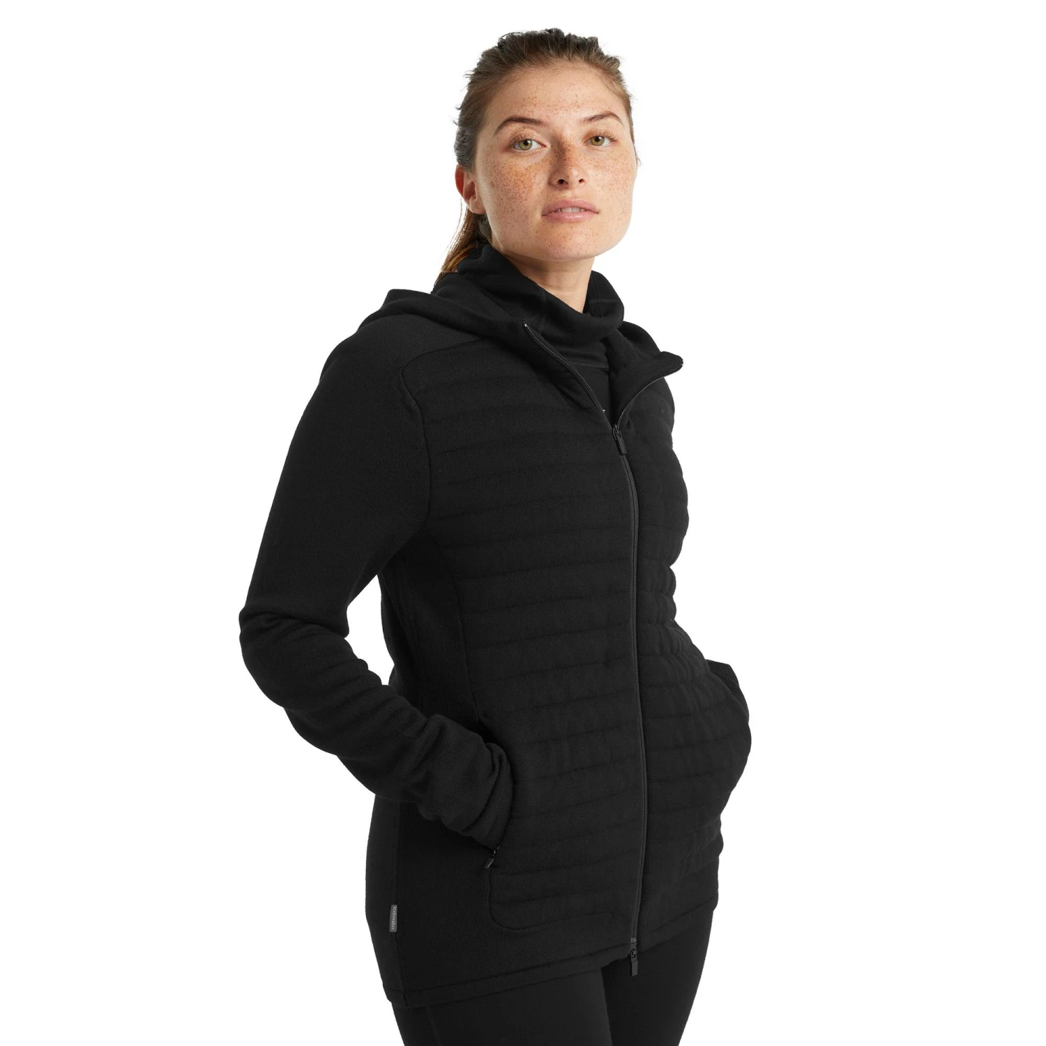 Icebreaker W ZONEKNIT LS ZIP HOODIE Damen - Wolljacke 2 Icebreaker W ZONEKNIT LS ZIP HOODIE Damen - Wolljacke – Bild 2