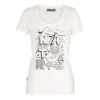 Icebreaker W TECH LITE SS SCOOP NATURE Damen - T-Shirt