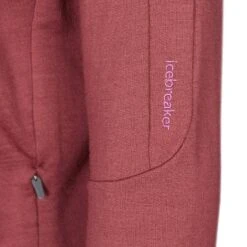 Icebreaker W QUANTUM III LS ZIP HOODIE Damen - Wolljacke -Globetrotter 5637968134 g w quantum iii ls zip hoodie icebreaker 24
