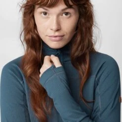FJÄLLRÄVEN ABISKO LITE FLEECE HALF ZIP W Damen - Fleecepullover -Globetrotter 5638002039 j abisko lite fleece half zip w fjaellraeven 24