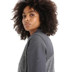 Icebreaker WOMEN HIKE LS TOP Damen - Outdoor Hemd -Globetrotter 5638008870 e women hike ls top icebreaker 24