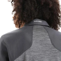 Icebreaker WOMEN HIKE LS TOP Damen - Outdoor Hemd -Globetrotter 5638008870 f women hike ls top icebreaker 24