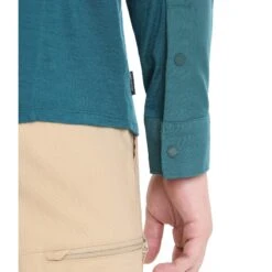 Icebreaker M HIKE LS TOP Herren - Outdoor Hemd -Globetrotter 5638009236 h m hike ls top icebreaker 24
