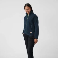 FJÄLLRÄVEN VARDAG PILE FLEECE W Damen - Fleecejacke -Globetrotter 5638013464 h vardag pile fleece w fjaellraeven 110