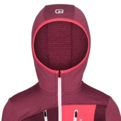 Ortovox FLEECE GRID HOODY W Damen - Fleecejacke -Globetrotter 5638014082 e fleece grid hoody w ortovox 24