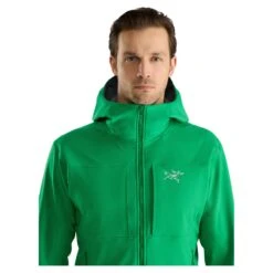 Arc'teryx GAMMA MX HOODY MENS Herren - Softshelljacke -Globetrotter 5638016846 f gamma mx hoody mens arc teryx 24