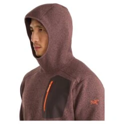 Arc'teryx COVERT PULLOVER HOODY MENS Herren - Fleecepullover -Globetrotter 5638016948 e covert pullover hoody mens arc teryx 24