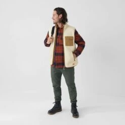 FJÄLLRÄVEN VARDAG PILE FLEECE VEST M Herren - Fleeceweste