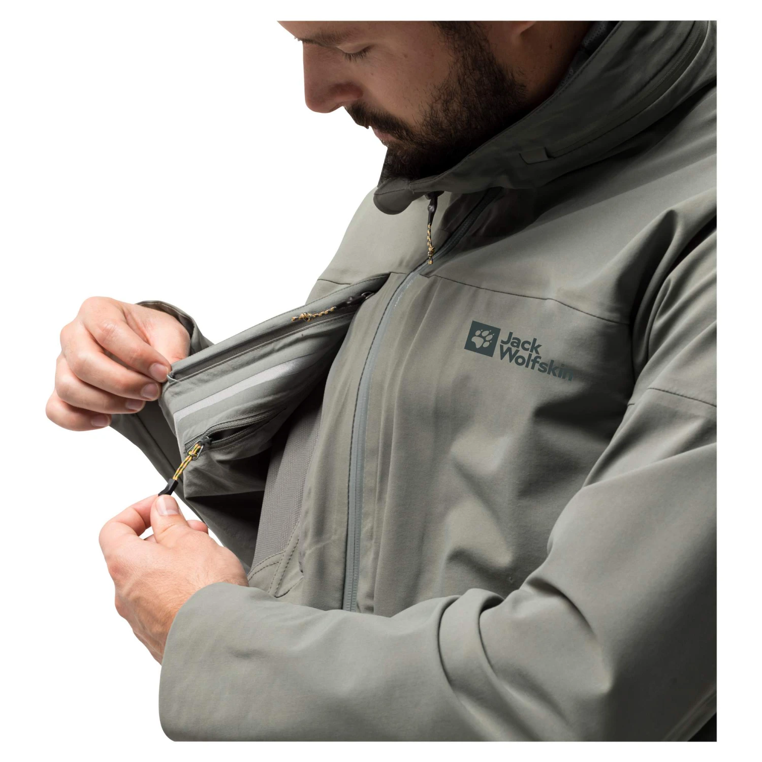 Jack Wolfskin DISKOVERA 3L JKT M Herren - Hardshelljacke 9 Jack Wolfskin DISKOVERA 3L JKT M Herren - Hardshelljacke – Bild 9