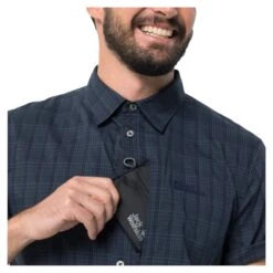 Jack Wolfskin RAYS STRETCH VENT SHIRT Herren - Outdoor Hemd -Globetrotter 5638019665 d rays stretch vent shirt jack wolfskin 24
