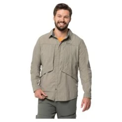 Jack Wolfskin DISKOVERA LS SHIRT M Herren - Outdoor Hemd -Globetrotter 5638019699 c diskovera ls shirt m jack wolfskin 24