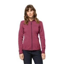 Jack Wolfskin BAISELBERG HOODED FZ W Damen - Fleecejacke